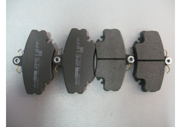 колодки тормозні передні RENAULT 19, 5, Super 5, Rapid, 9, 11, 21, 25, Megane, Clio, Clio 2, Logan, Twingo, Sandero, 64.8x99.9x18, 7701201669, 7701202516, 7701202285